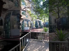 Casa de bolhas Sala de estrelas ao ar livre Local de casamento Transparente Barbecue Tenda Sala de hospedagem