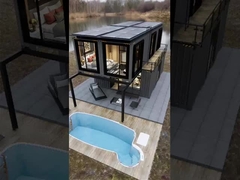 Casas modernas da casa pré-fabricada