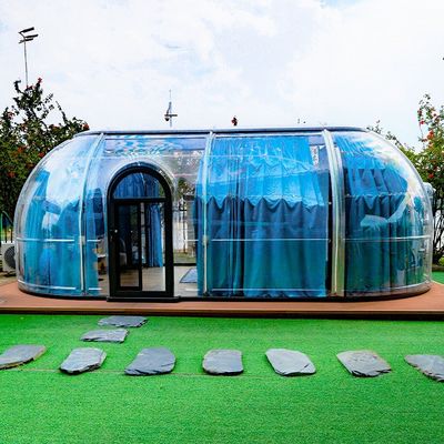 comprar Tenda de bolhas de refeição totalmente transparente de 360 graus 27.7m2 Casa de cúpula geodésica online manufacture