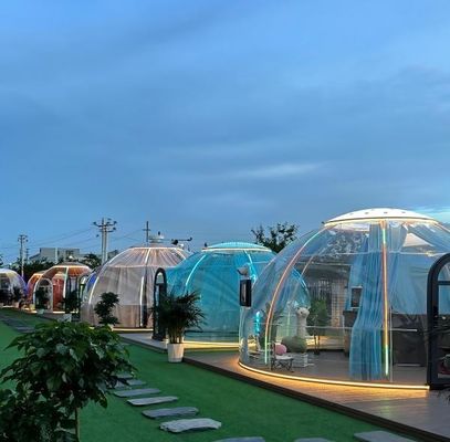 comprar Loja de bolhas de luxo ao ar livre transparente inflável para acampamento e tenda de hotel confortável casa de design de cúpula online manufacture