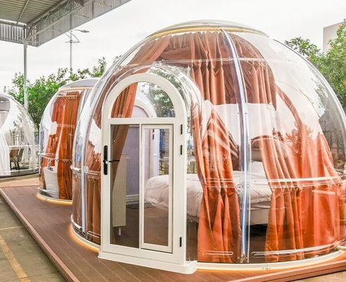 comprar Customizado Luxo PC Material Resistente a Impactos Casas de Bolhas Tenda de Cúpula Inflável para Quarto de Família online manufacture