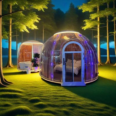 comprar Eventos de acampamento ao ar livre Casas Prefabricadas Jantar de vidro Festa Casa de bolhas Cúpula Tendas de iglu online manufacture