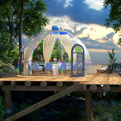 comprar Venda Quente Hotel Polycarbonate Cúpula Tenda Modular PC pré-fabricado Sala de bolhas Cúpula Casa Para Resort online manufacture