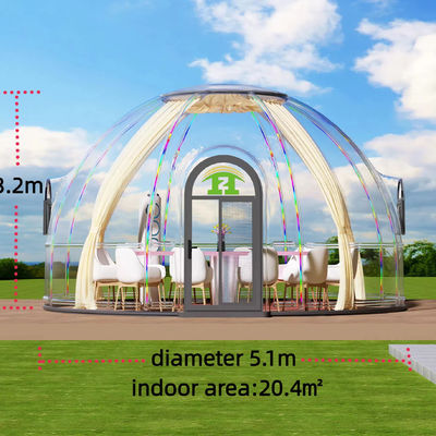 comprar Fashion Design Casa Bubble Dome Event Party Tent Pc Dome Hotel Polycarbonate Dome Tent online manufacture