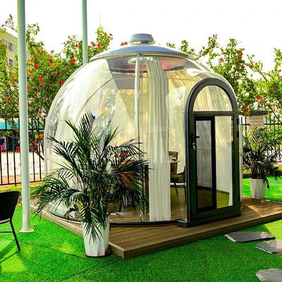 comprar Full 360° Transparência de Polycarbonate Modular Dome Tent Outdoor Glamping Dome Tent House online manufacture