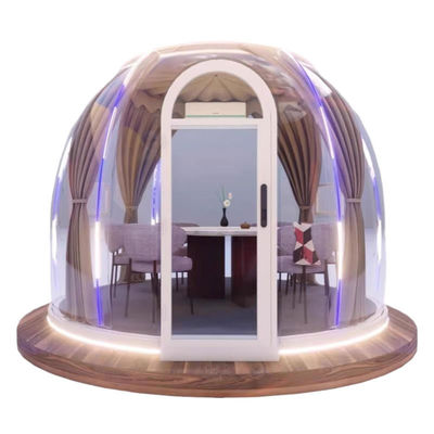 comprar Hospedagem em casa transparente Tenda panorâmica ao ar livre Camping selvagem Paisagem PC Sala de bolhas estrelado para hotel online manufacture