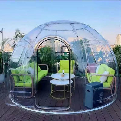 comprar Folha de PC do hotel Full 360 graus isolamento acústico Retardante de chama Casa de bolhas tenda de domo para eventos ao ar livre online manufacture