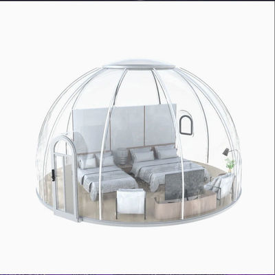 comprar Casas em chapa maciça pré-fabricadas Tenda de bolhas ao ar livre Restaurante cena noturna Tenda de acampamento transparente online manufacture