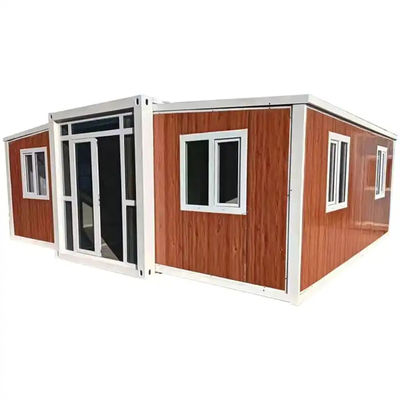 comprar Sala dobrável de asa dupla decoração de área tripla pode ser expandida porta-contentores móveis removível casa móvel online manufacture