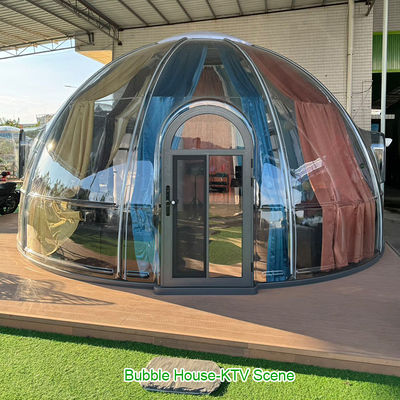 Casa de bolhas de alta qualidade personalizada Festa ao ar livre Commercial KTV Luxury Dome Casa de bolhas transparente