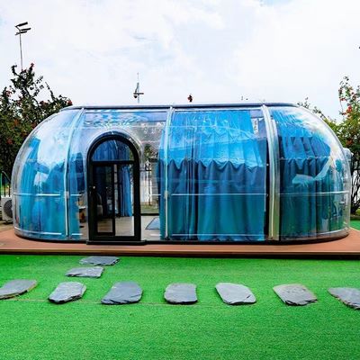 Venda Quente Novo Design PC Dome Hotel Polycarbonate Dome Tenda Modular pré-fabricada Casa Dome For Resorts
