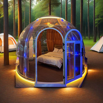 Casa Minúscula Casa Móvel Cúpula Geodésica Tenda Skylight Edifício para Bubble House Resort Casas de Contêiner Únicas Produto