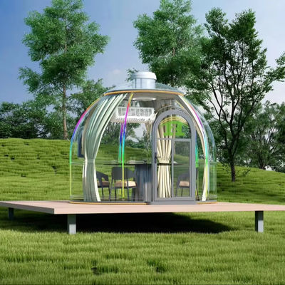 China Fábrica Pc Dome Hotel Tenda Casa Bubble Dome Modular Casa pré-fabricada Dome para Resorts