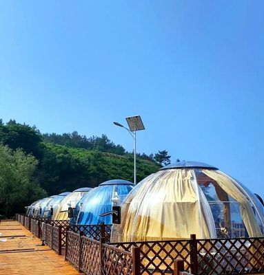 Luxo Multi-funcional Tendas de acampamento ao ar livre Tenda retrátil Cúpula Casa de tenda