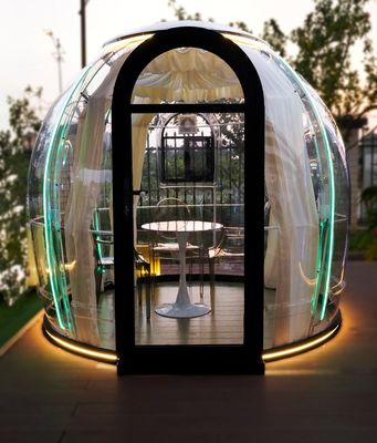 Venda Quente Novo Design Hotel Polycarbonate Dome Tenda Modular Prefab PC Casa Bubble Dome Para Resort