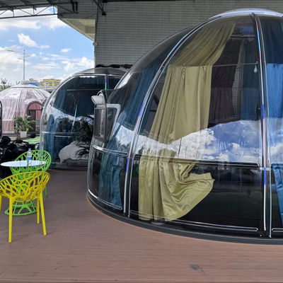 Full House Profissional ao ar livre Full 360° Transparência Tenda de bolhas Dome Casa Sala de bolhas