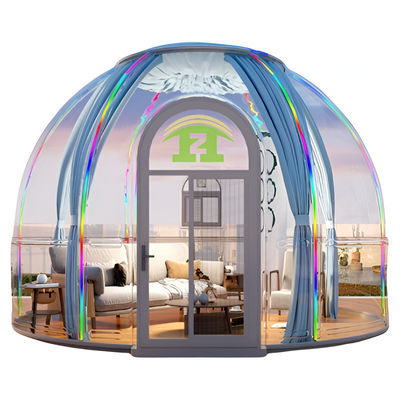 Instalações de lazer Restaurante ao ar livre Sala de bolhas transparente Hotel Star Homestay Tenda Dome