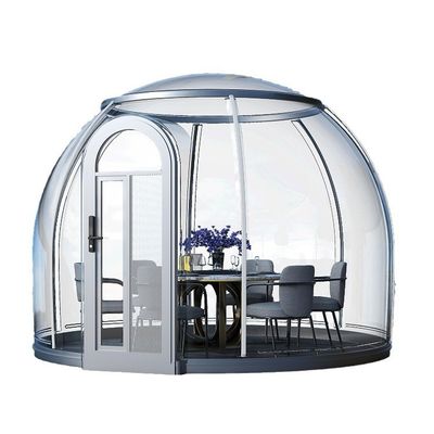 PC Star Room Ball Tent Casa de bolhas Combinação para Camping ao ar livre Hotel Homestay