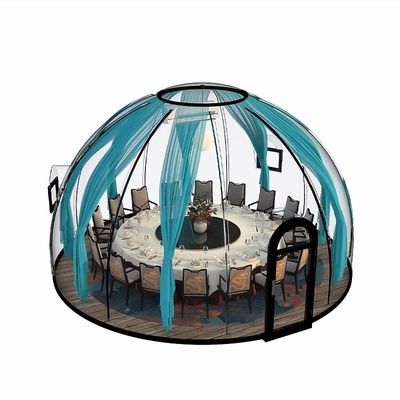 Scenic Private Dining Bubble Tent Hotel impermeável Bubble Tents