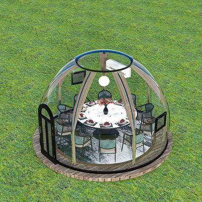 Casa de acampamento Um quarto um banheiro estrela transparente quarto vazio à prova de vento chuva tenda de acampamento ao ar livre restaurante casa de sobremesa