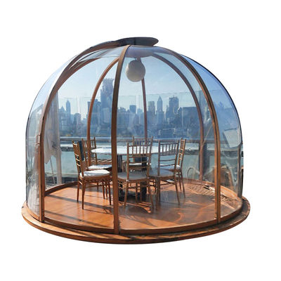 Acampamento ao ar livre Tenda de estrelas esféricas Hotel Quarto de família Quarto de estrelas computador casa de vidro transparente