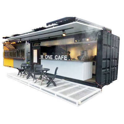 Container Cafe Converted Container Shop Commercial Street Container para supermercado Loja de conveniência